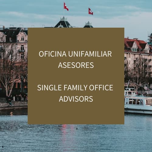 SINGLE FAMILY OFFICE ADVISOR